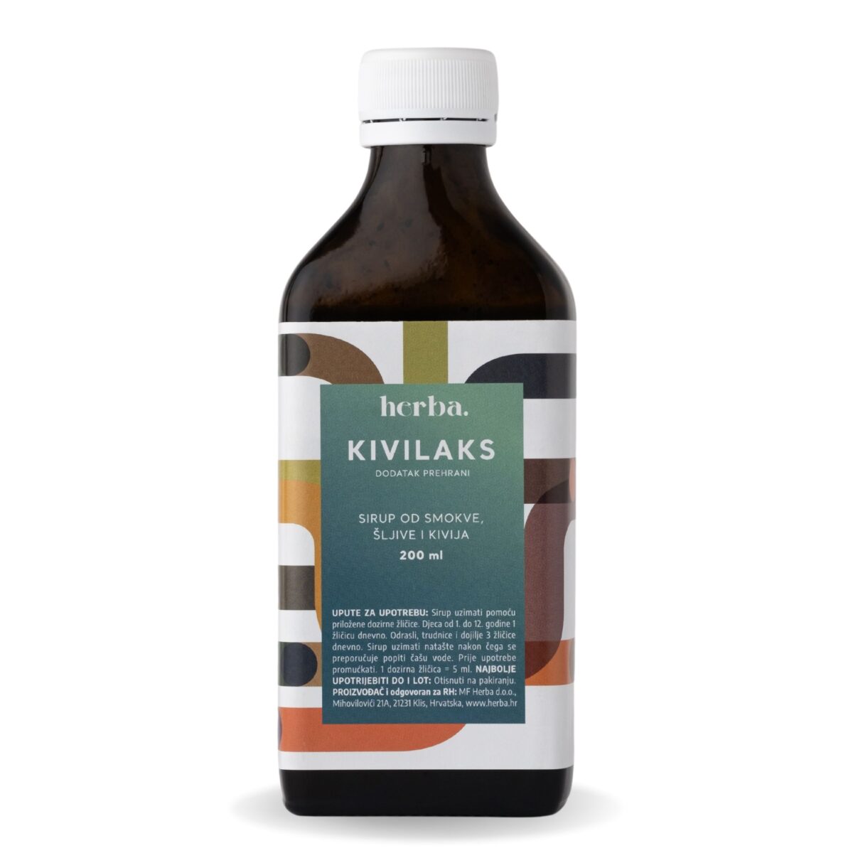 Kivilaks, prirodni sirup 200 ml