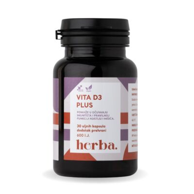 Vita D3 Plus, uljne kapsule